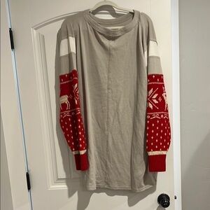 Free people festive long sleeve